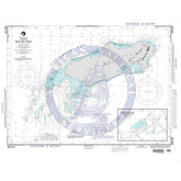 NGA Nautical Chart 28143: Isla de Utila (Honduras)